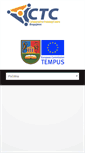 Mobile Screenshot of ctc.kg.ac.rs