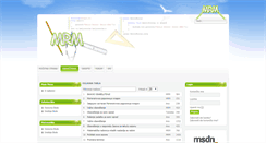 Desktop Screenshot of mrm.pmf.kg.ac.rs