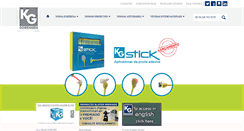 Desktop Screenshot of kg.com.br